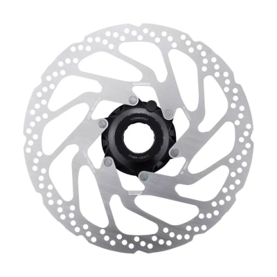 ROTOR FRENO DISCO RTEM300 SHIMANO L 203MM LOCK RING INTERNAL AND EXTERNAL SERRATION EMPAQUE1