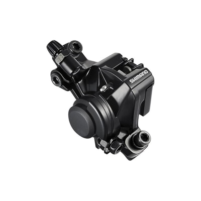CALIPER MECANICO SHIMANO CABLE TYPE DISC BRAKE, BR-M375-L FRONT OR REAR W/O ADAPTER, W/B05S-RX1
