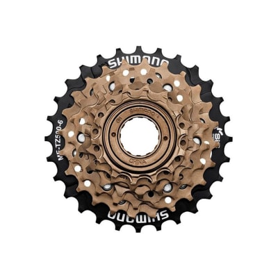 PIÑON SHIMANO MF-TZ500-6,6-SPEED, 14-16-18-21-24-28T, IND.PACK