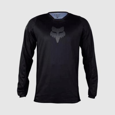 Polera Moto 180 Blackout Negro Fox1