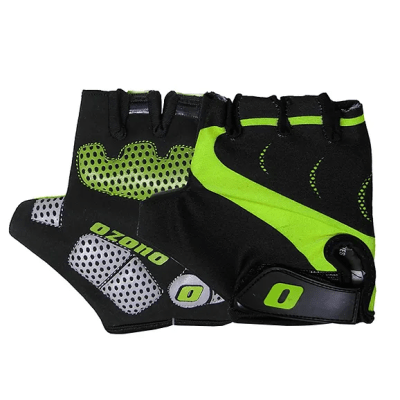GUANTE CORTO OZONO BIKE GLOVES VERDE S1
