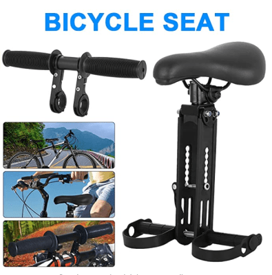 Silla de niño c/manillar para bicicletas