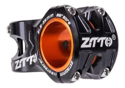 Tee ztto aluminio cnc 35mm negra1