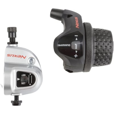 Manilla Cambio Shimano Nexus SL-3S41E Revo Shifter, W/2200mm Black Sp40 Outer, W/Sealed Cap W/Sm-