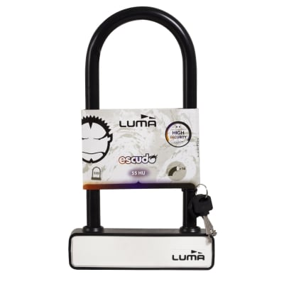 Candado Luma U Lock Escudo Cuadrado 55 Hu Blanco C41
