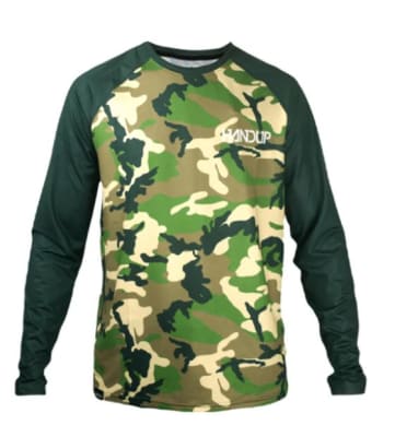 TRICOTA HANDUP LONG SLEEVE RETRO WOODLAND CAMO