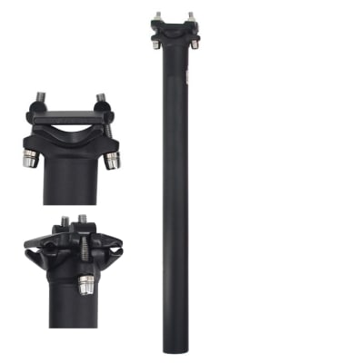 Tubo sillin negro 27,2 * 400mm1