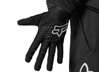 Guantes Bicicleta Mujer Defend Negro Fox1