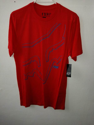 POLERA FOX REM STATE BLD ORG SIZE: S1