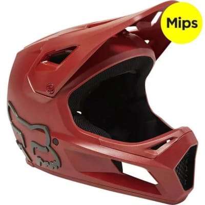 Casco Bicicleta Rampage Rojo Fox TALLA L