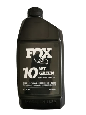 ACEITE FOX 1O WT.GREEN HIGH PERFORMANCE SUSPENSION FLUID 946 L1