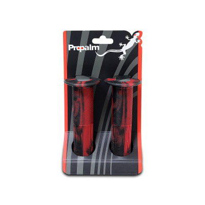 PUÑO FREESTYLE 142MM C/FLANGE CON TOPES ROJO1