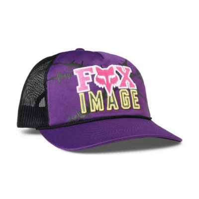 Gorro Jockey Lifestyle Barb Wire Snapback Morado Fox1