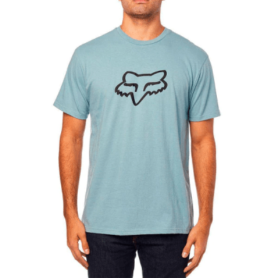 POLERA FOX LEGACY HEAD SS TEE PL BLUE SIZE: L1