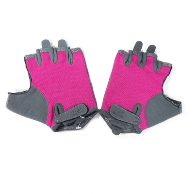 GUANTES CORTOS ROAD Y TRAIL FITNESS PURPURA S1