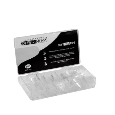 Tips Soft Gel Coffin (500 tips)1