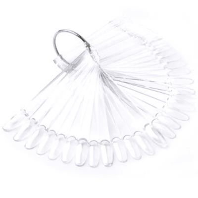 Abanico Ovalado Hueso o Traslúcido (50 unidades)1