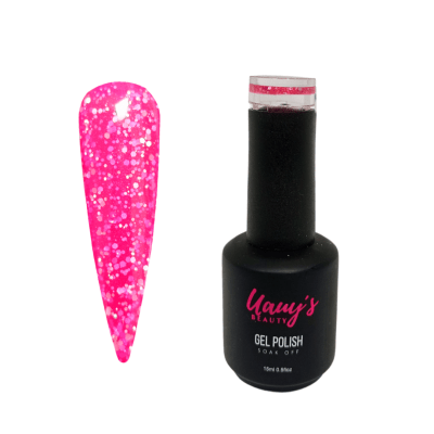 Esmalte Uauys Beauty queen Gliter 14 15ml