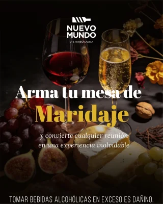 Arma tu mesa de maridaje
