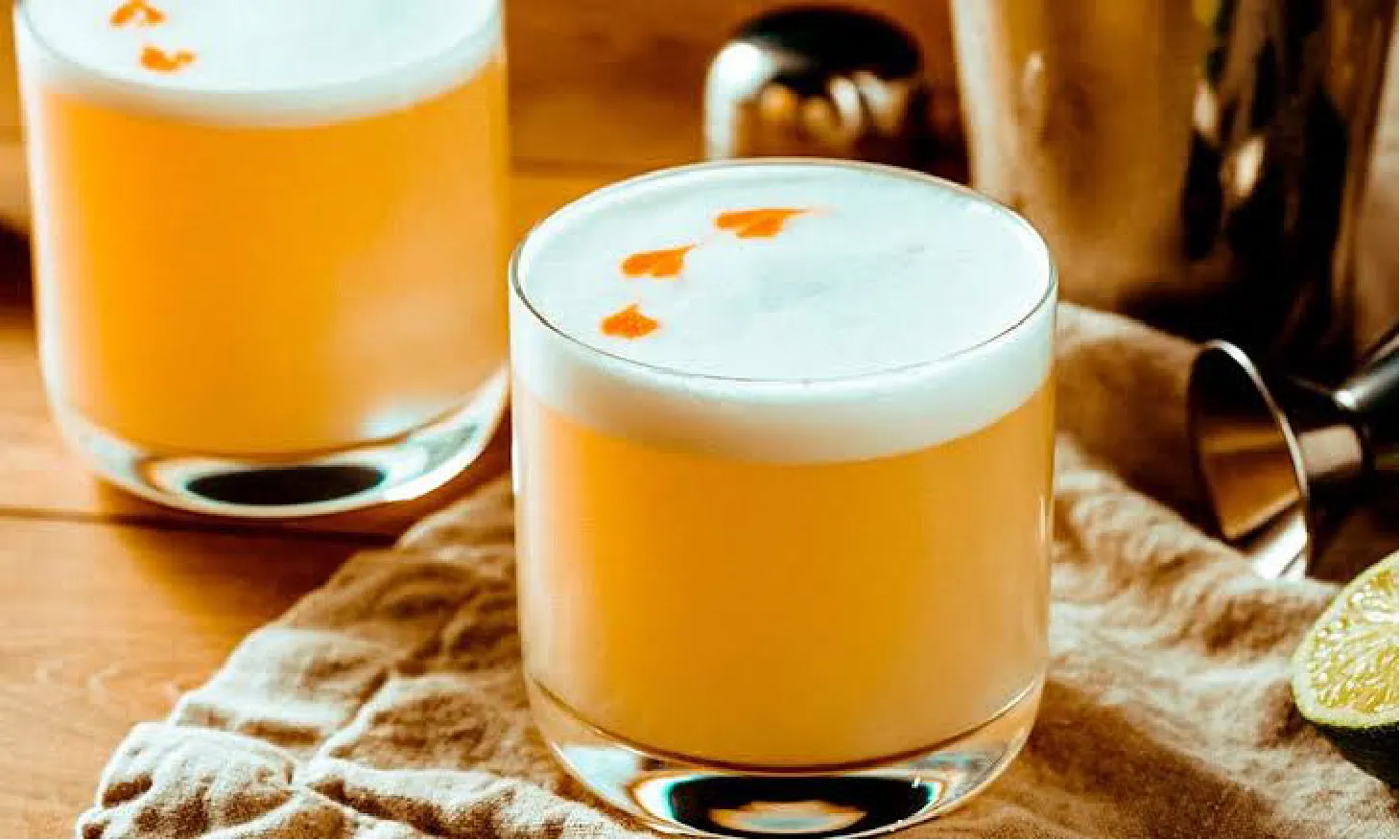 Pisco Sour de Maracuyá ideal para maridar