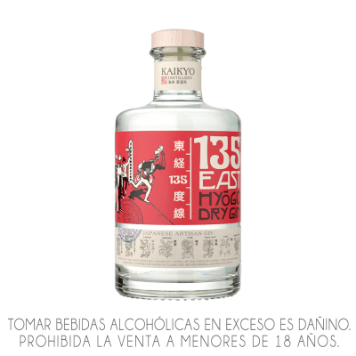Gin Japones 135 East Hyogo Dry X 700ML