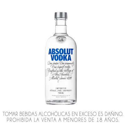 VODKA ABSOLUT X 700ML