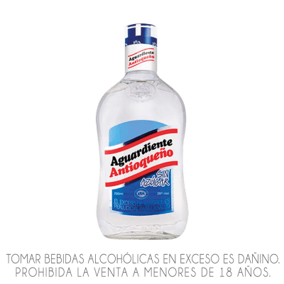 AGUARDIENTE ANTIOQUEÑO X 750ML