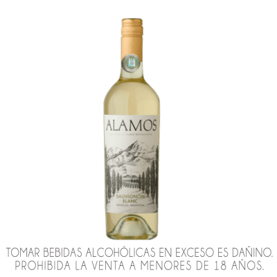 VINO ALAMOS SAUVIGNON BLANC X 750ML
