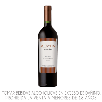 VINO ALTAMIRA DE LOS ANDES  X 750ML.