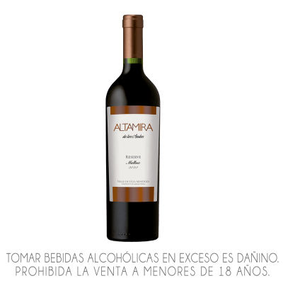 VINO ALTAMIRA DE LOS ANDES  X 750ML.