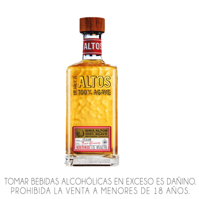 TEQUILA OLMECA ALTOS RUBIO X 750ML.