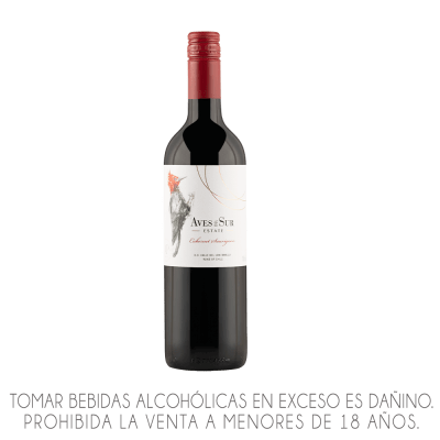 VINO AVES DEL SUR ESTATE X 750ML.