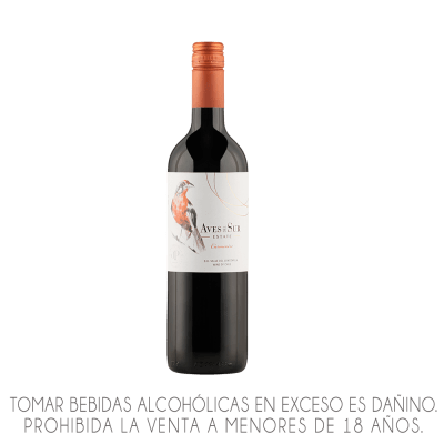 VINO AVES DEL SUR ESTATE X 750ML.
