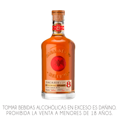 RON BACARDI  8 AÑOS