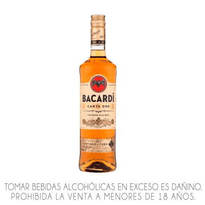 RON BACARDI CARTA ORO