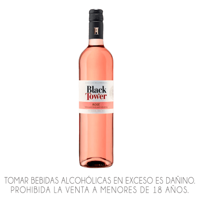 VINO BLACK TOWER ROSE x 750ML