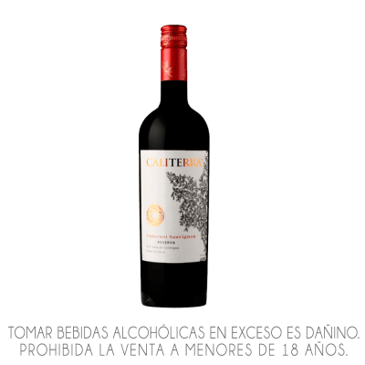 VINO CALITERRA RESERVA CAB. SAUVIG.  X 750ML.