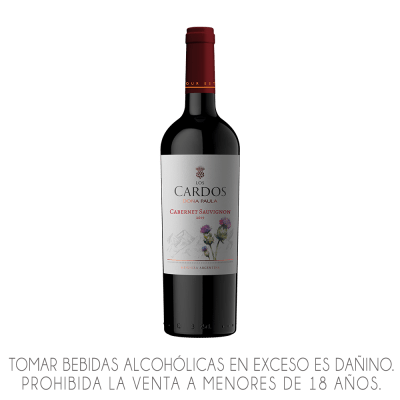 VINO DOÑA PAULA LOS CARDOS X 750ML.