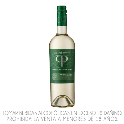 VINO CASAS PATRONALES SAUVIGNON BLANC X 750ML.
