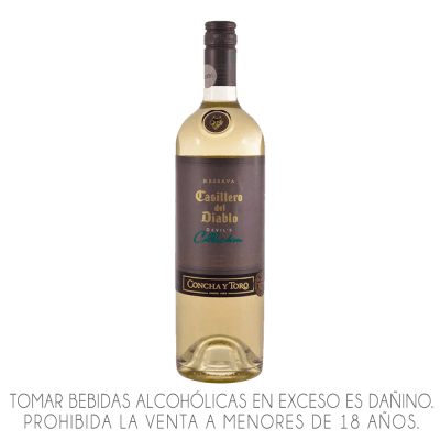 VINO CASILLERO DIABLO DEVILS COLLECTION BLANCO x 750ml.