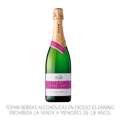 CAVA CASTILLO DE PERELADA  SEMI SECO  X750ML