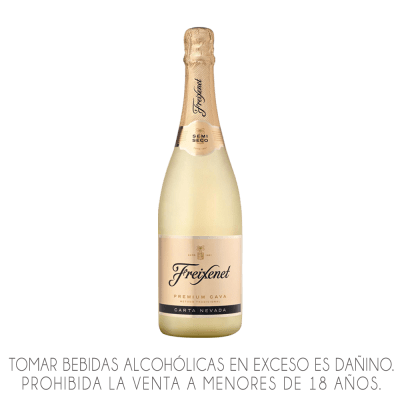 FREIXENET CARTA NEVADA SEMI SECO x 750 ml