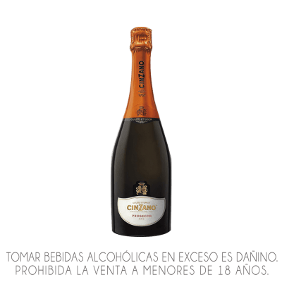 ESPUMANTE CINZANO X 750ML.