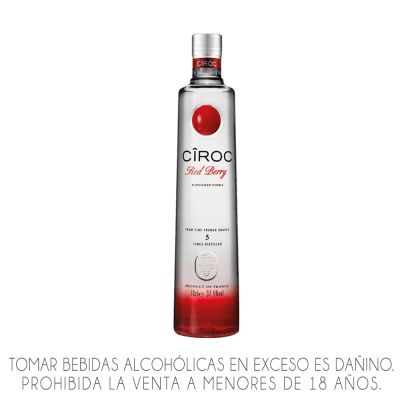VODKA CIROC  RED BERRY X 750ML