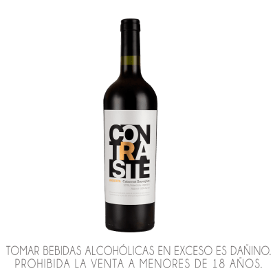 VINO CONTRASTE RESERVA CAB SAUVIG.  X 750ML.
