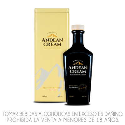 CREMA DE WHISKY ANDEAN  x 700ml.