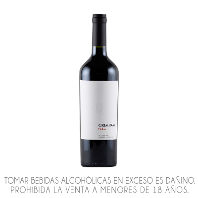 VINO CRIMINAL X 750ML.