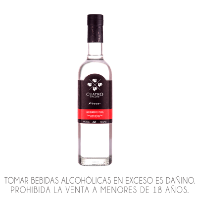 PISCO CUATRO GALLOS X 700ML.
