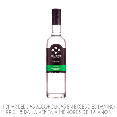 PISCO CUATRO GALLOS X 700ML.