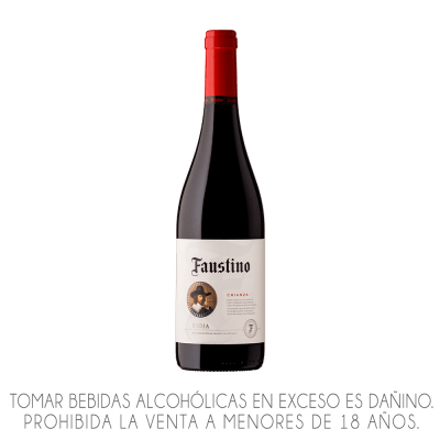 VINO FAUSTINO CRIANZA TEMPRANILLO X 750ML.